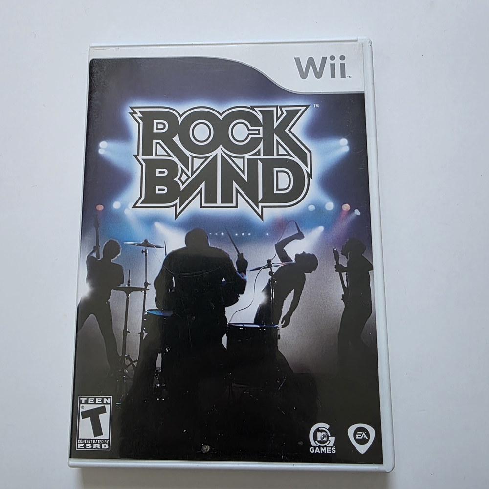 4 For 20 Rock Band for Wii - Black Cover